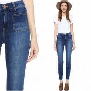MADEWELL Sz 24 High Waisted Sailor Jeans